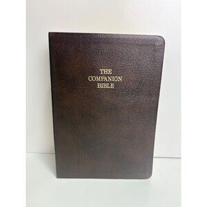 Companion Bible Authorized Version of 1611 Brown Bonded Leather KJV Zondervan